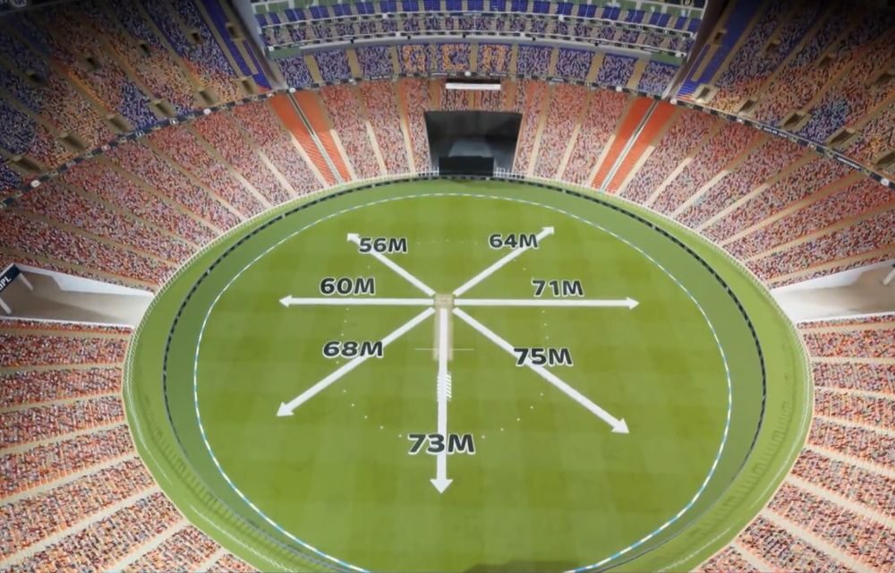 Narendra Modi Stadium, Ahmedabad Pitch Dimension