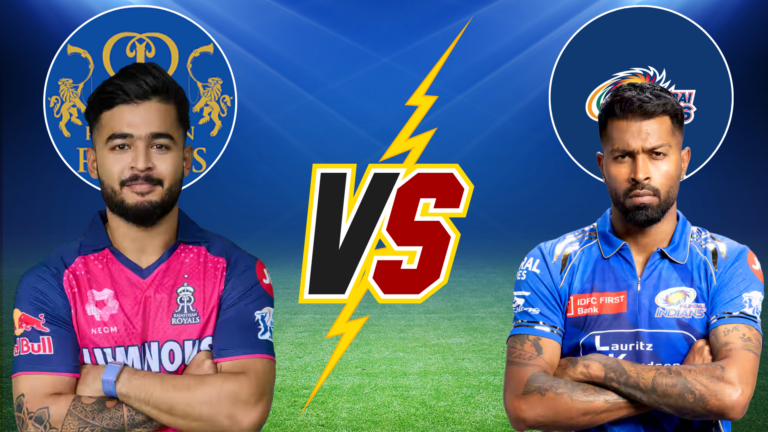 RR vs MI Dream11 Prediction: RR vs MI DREAM 11 TEAM, 50th Match, Playing 11, Pitch Report, टीम न्यूज, Fantasy Cricket Tips, Indian Premier League, 2025