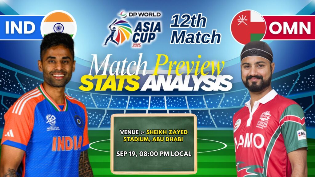 IND vs OMN Dream11 Prediction